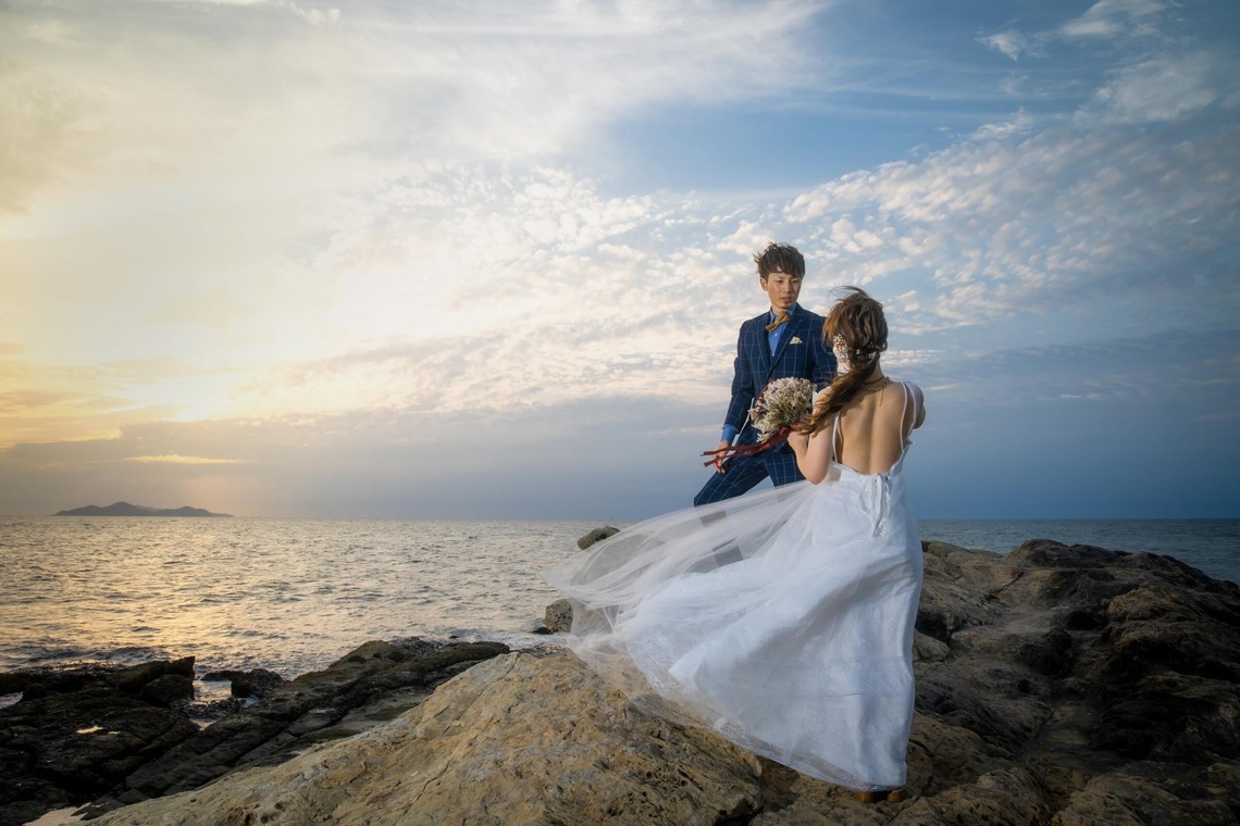 正太郎が撮影した「ウェディング」の写真