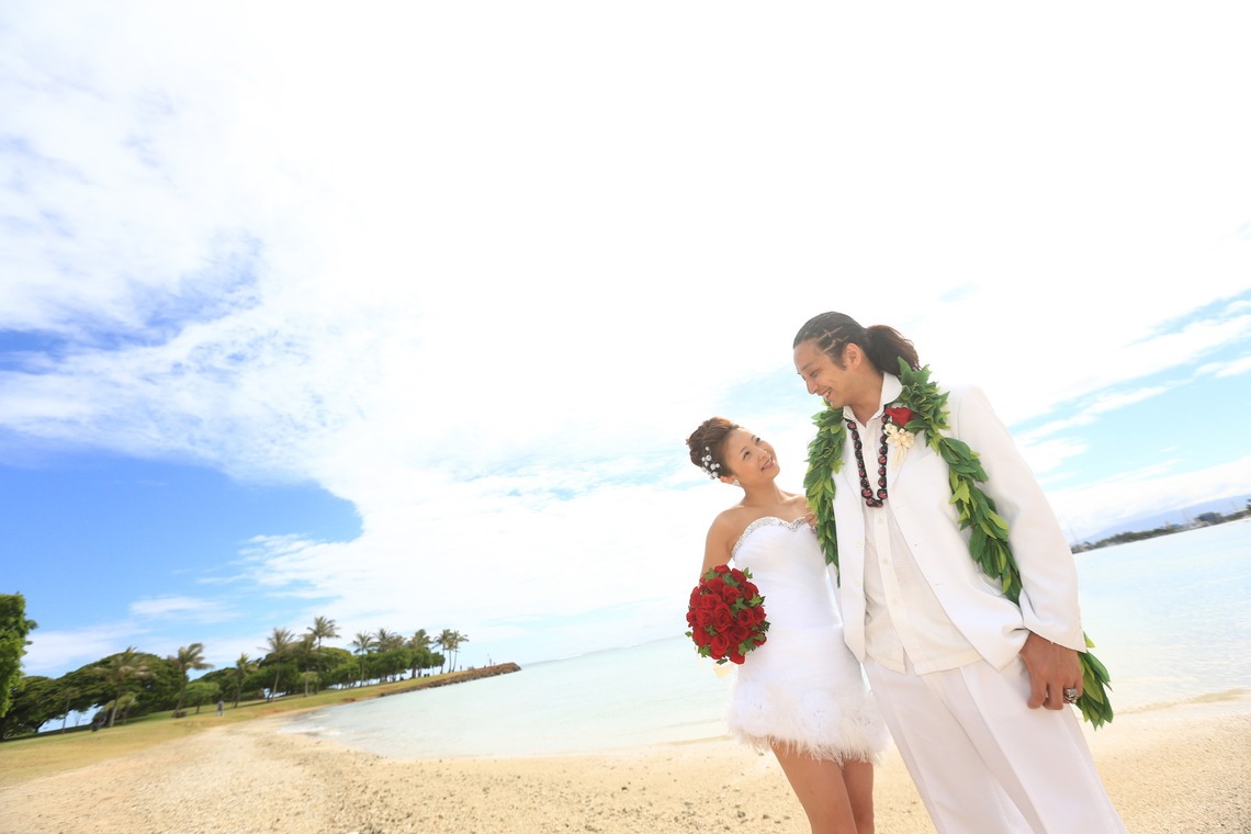 CINEVIEが撮影した「持込みドレスビーチフォト」の写真