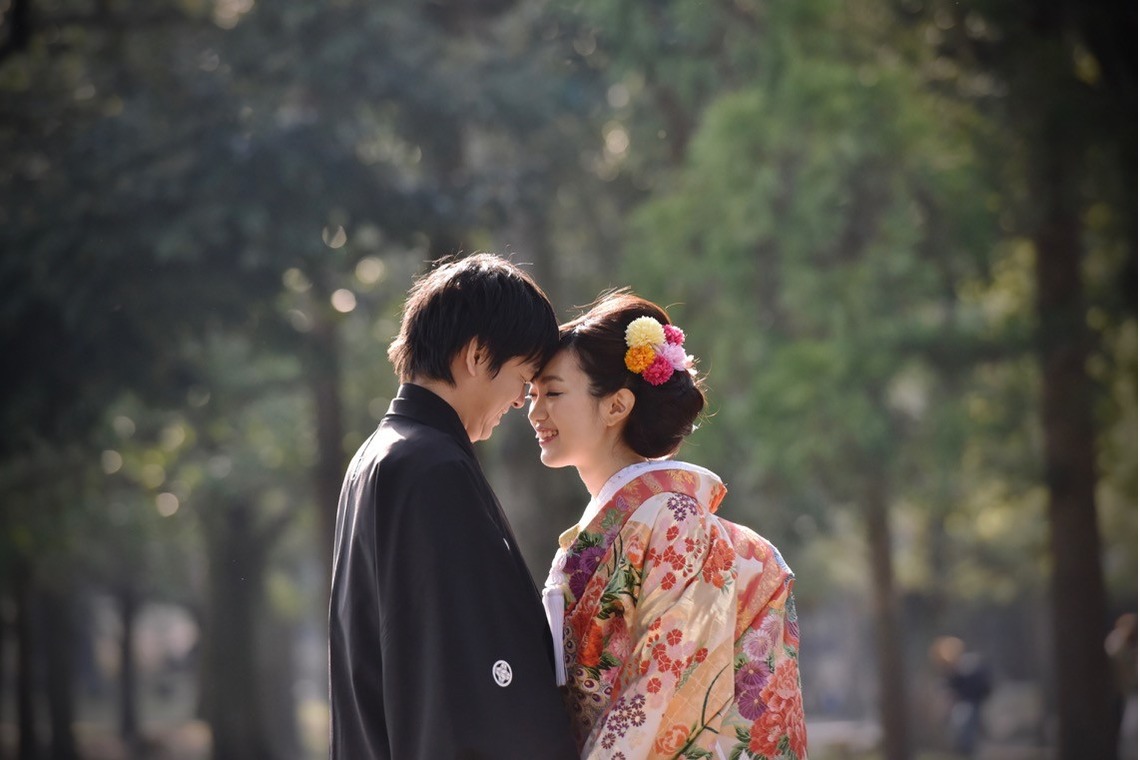キキフォトワークスが撮影した「奈良公園でのロケーション撮影と神社でのご祈祷」の写真