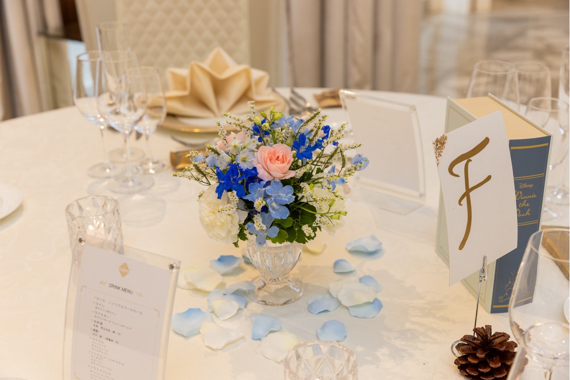 内海　利彦が撮影した「披露宴会場の花装」の写真