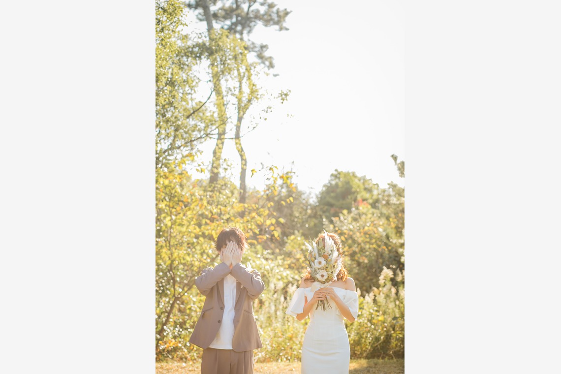 橋爪楽々が撮影した「ロケーションウエディング」の写真