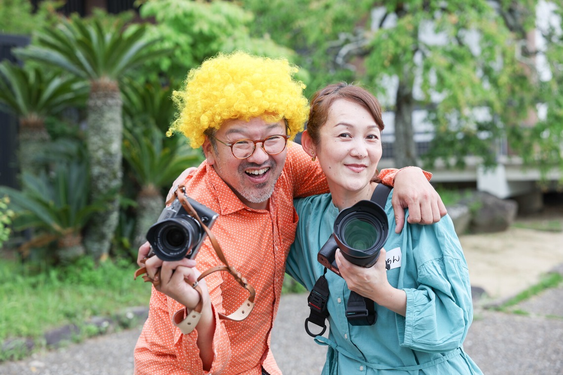 ちずカメラが撮影した「写真家　橘田龍馬さんの子供写真教室の様子」の写真