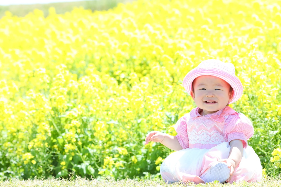 今西健二が撮影した「１歳バースデー」の写真