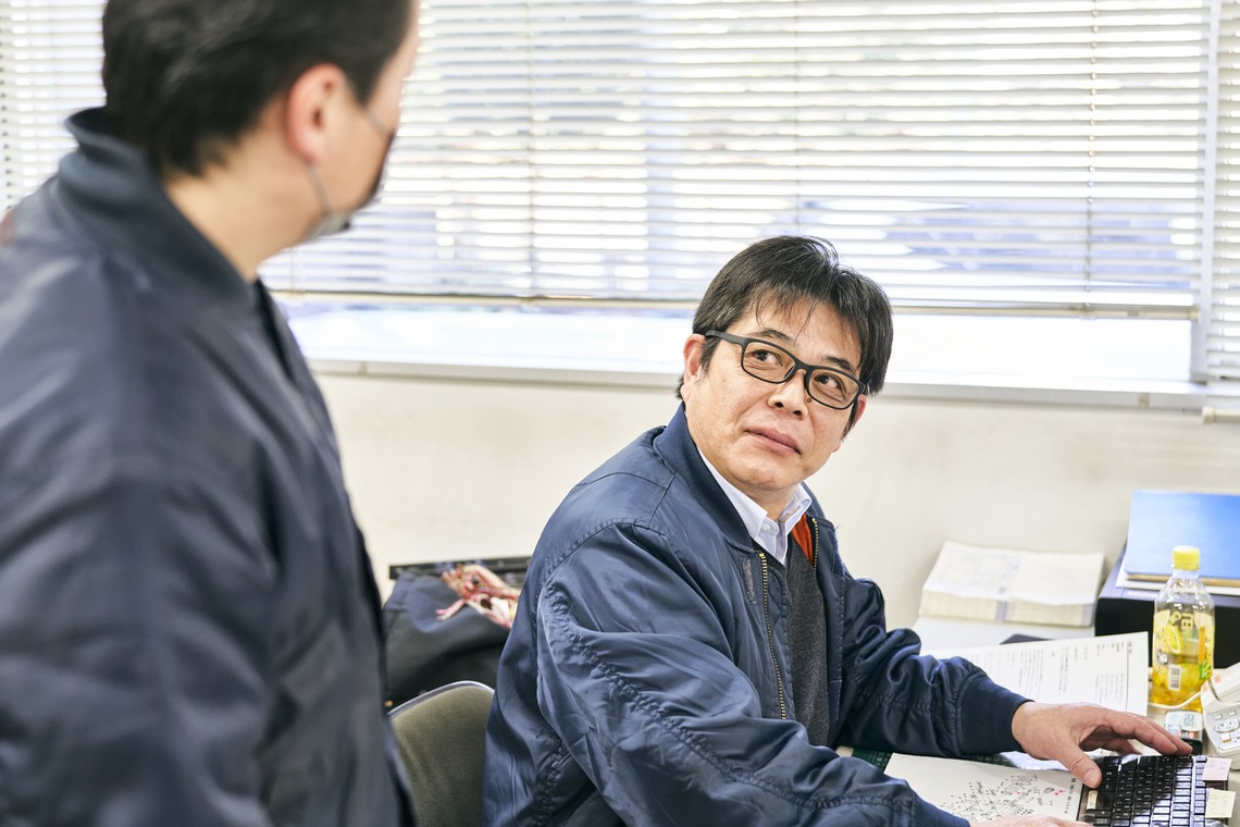 大橋裕紀が撮影した「工場の取材撮影」の写真