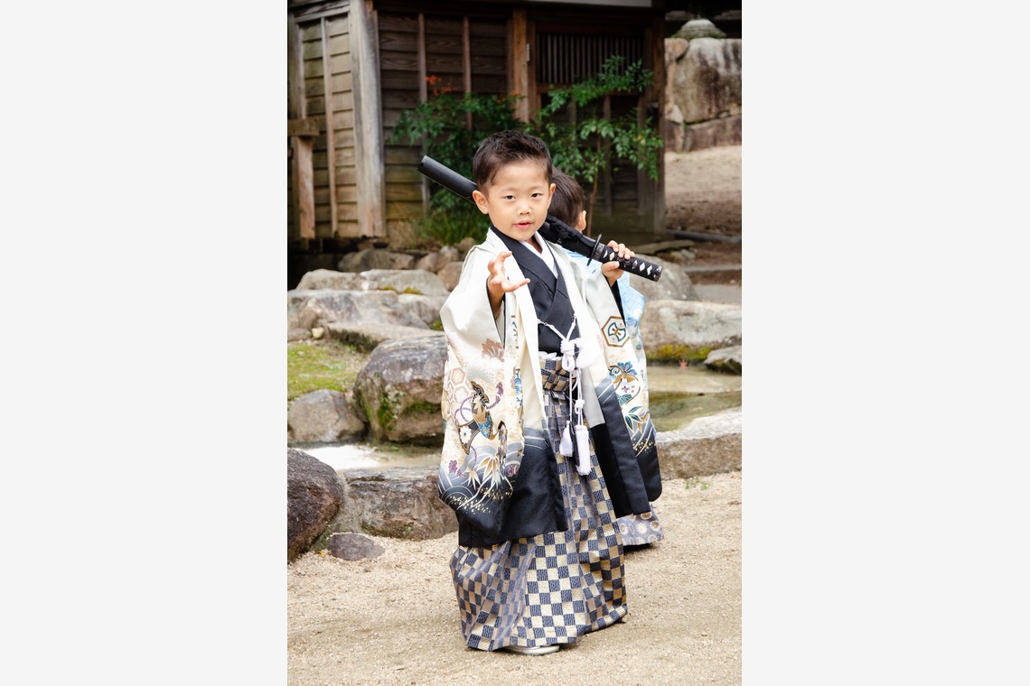 井上が撮影した写真のアルバム「七五三撮影@岡山」