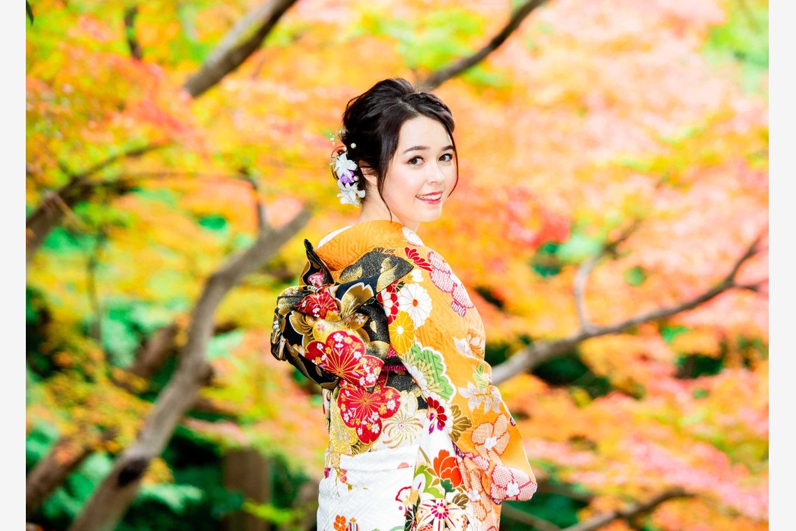 松井シンジが撮影した「成人式前撮り」の写真