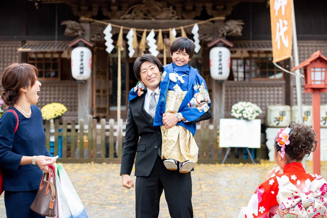 松井和幸が撮影した「七五三」の写真