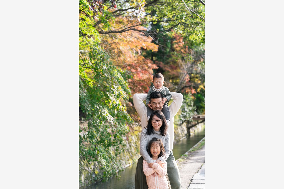 櫻井一平が撮影した家族写真の出張撮影のアルバム「ファミリーフォト」
