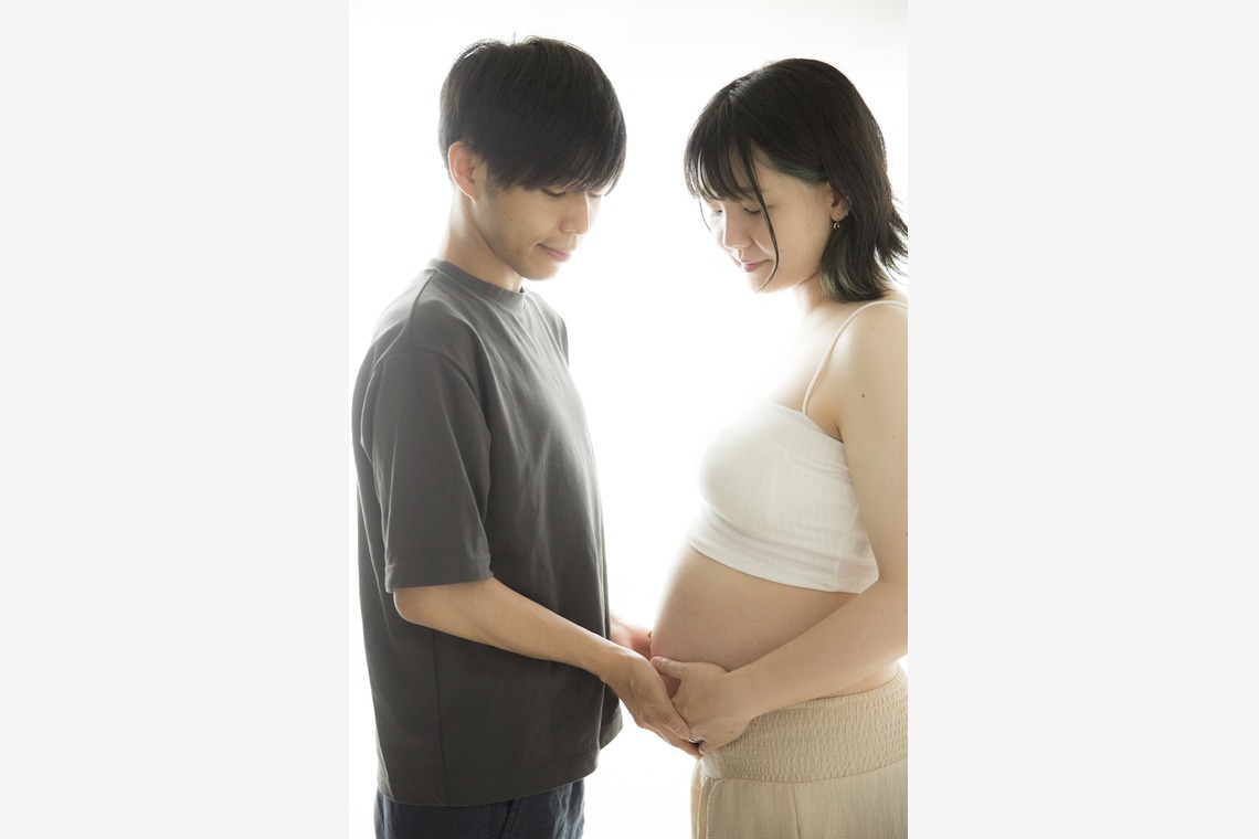 スタジオミルクが撮影した「マタニティフォト」の写真