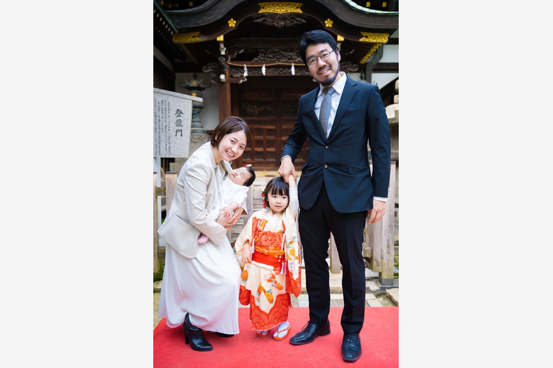 田中愛実が撮影した「L'angoloファミリー七五三撮影」の写真