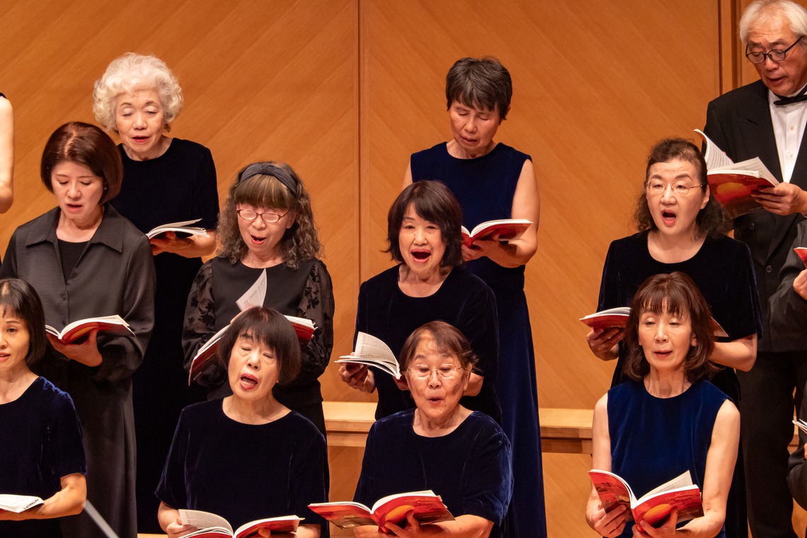 原野 英樹が撮影した「コンサート撮影 ホールでのコーラス撮影 No.2」の写真