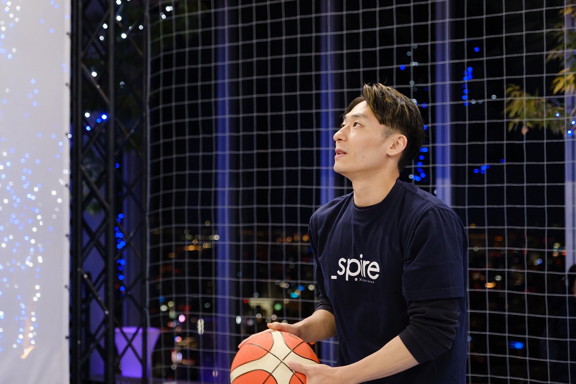 高夏写真店が撮影した写真のアルバム「プロスポーツ選手のインタビュー撮影」