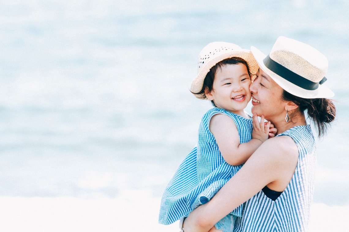 出張撮影HUG TIMEが撮影した「家族写真〜湘南の海にて〜」の写真