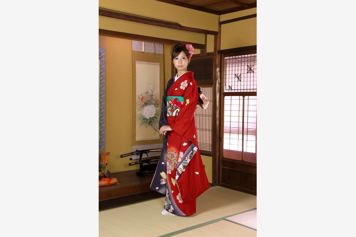 スマイルハンターが出張撮影した家族写真(キッズ,ベビーフォト)などが写った「成人式フォト」の家族写真