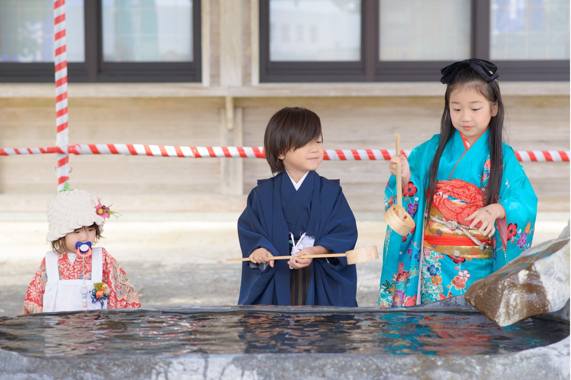 ＥＧＰが撮影した「沖縄七五三」の写真