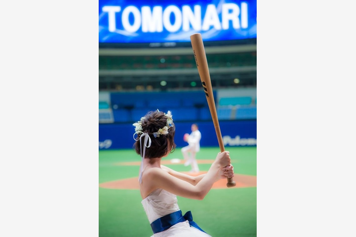 マニピュレイトフォトグラフィーが撮影した「ナゴヤドーム フォトウエディング撮影」の写真