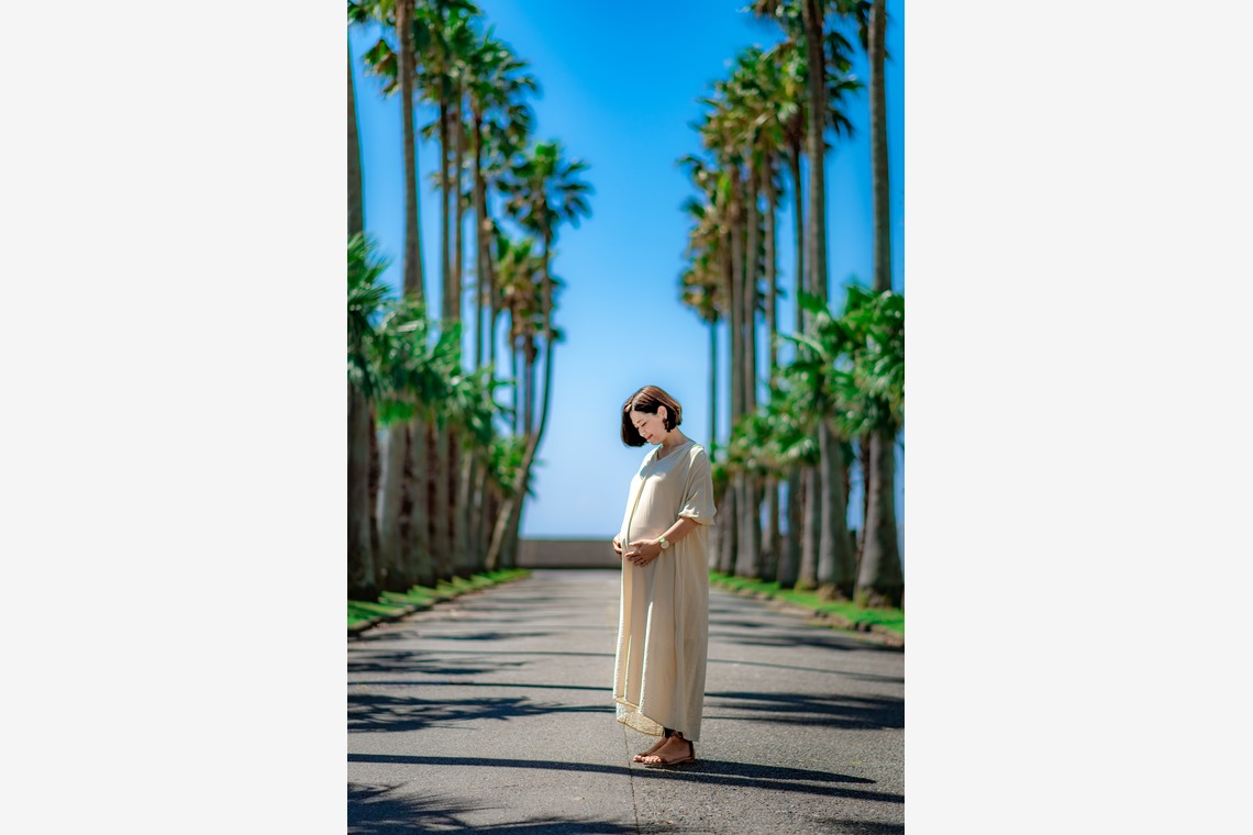サキヤマ リエが撮影した家族写真の出張撮影のアルバム「逗子マリーナ・青空の家族写真・マタニティフォト」