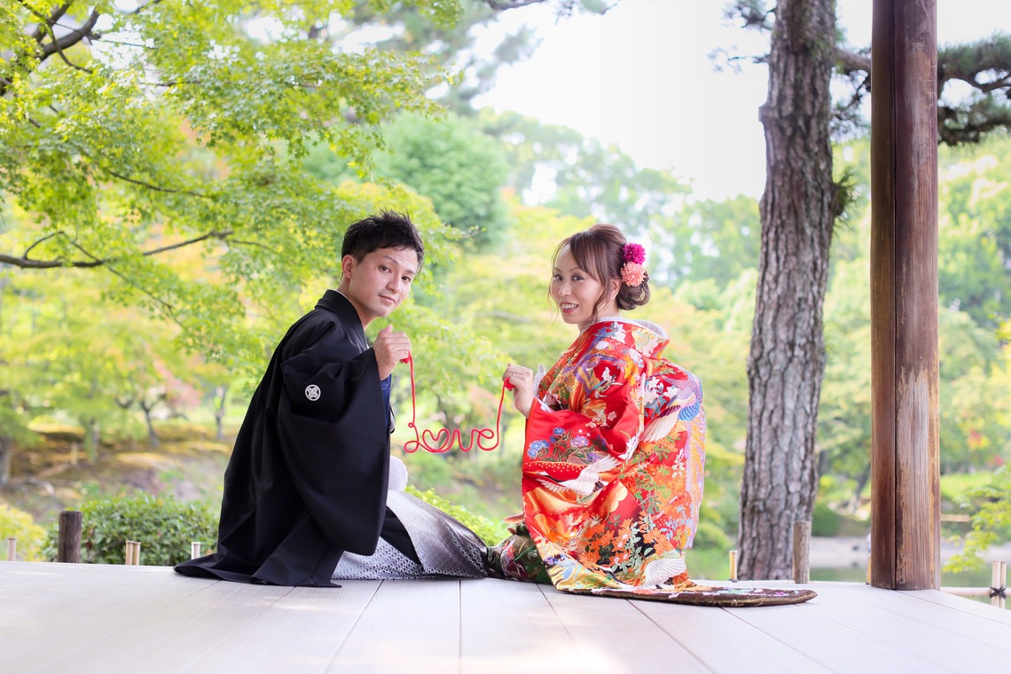 KIKIウェディングが撮影した「広島縮景園」の写真