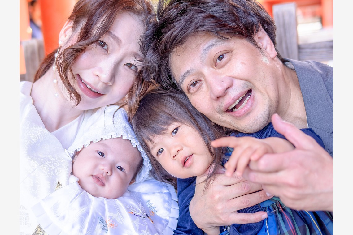 中村雅樹が撮影した「お宮参り」の写真