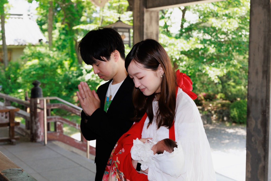 真方　祥が撮影した写真のアルバム「お宮参り・お食い初め写真」