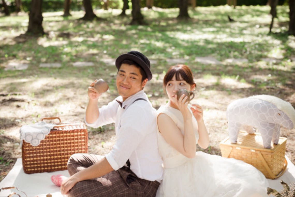 富岡 そよぎが撮影した写真のアルバム「森でのウェディング撮影❁」