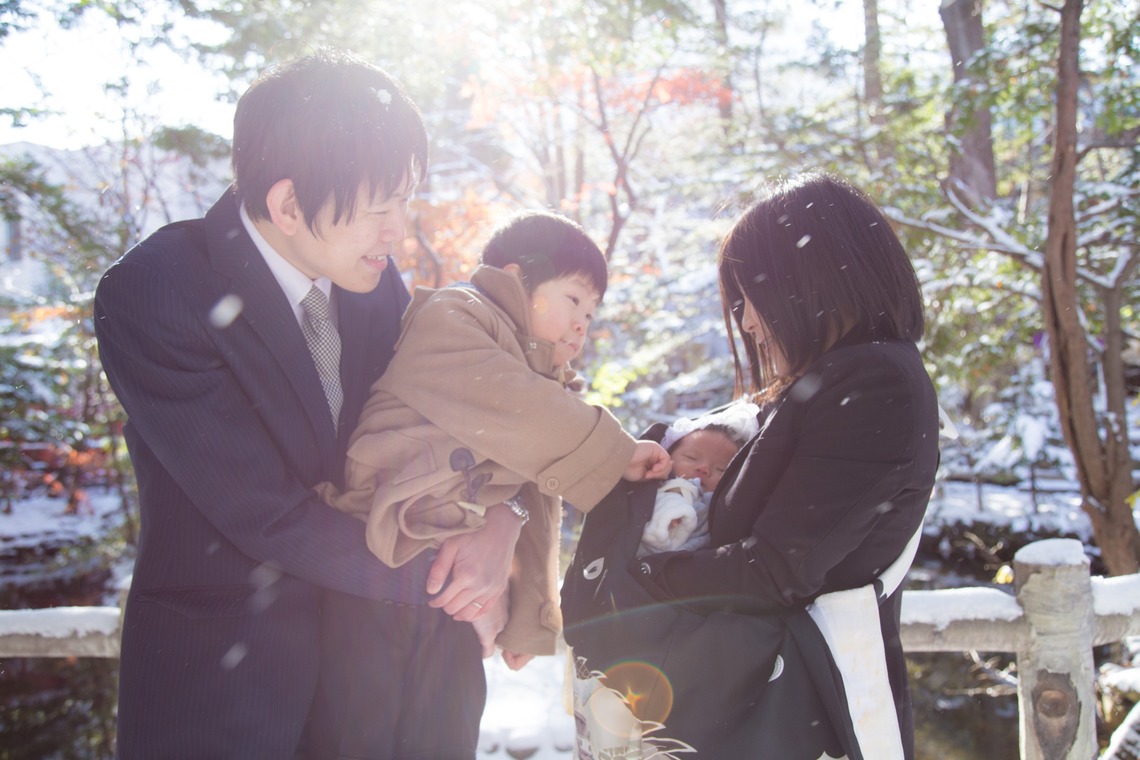 Happy with Photosが撮影した前撮り/後撮り出張撮影のアルバム「お宮参り撮影＠札幌・白石神社」