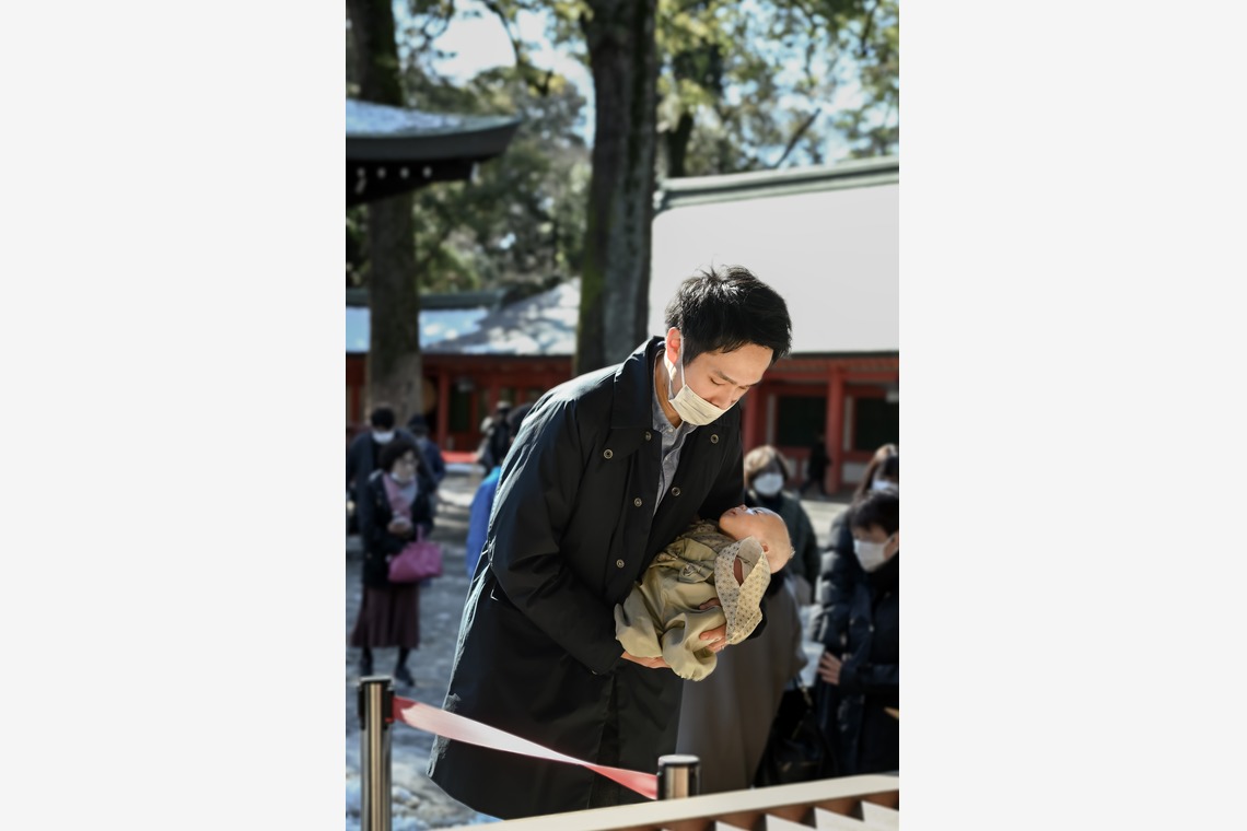 寫樂斎が撮影した写真のアルバム「お宮参り（大宮氷川神社）」