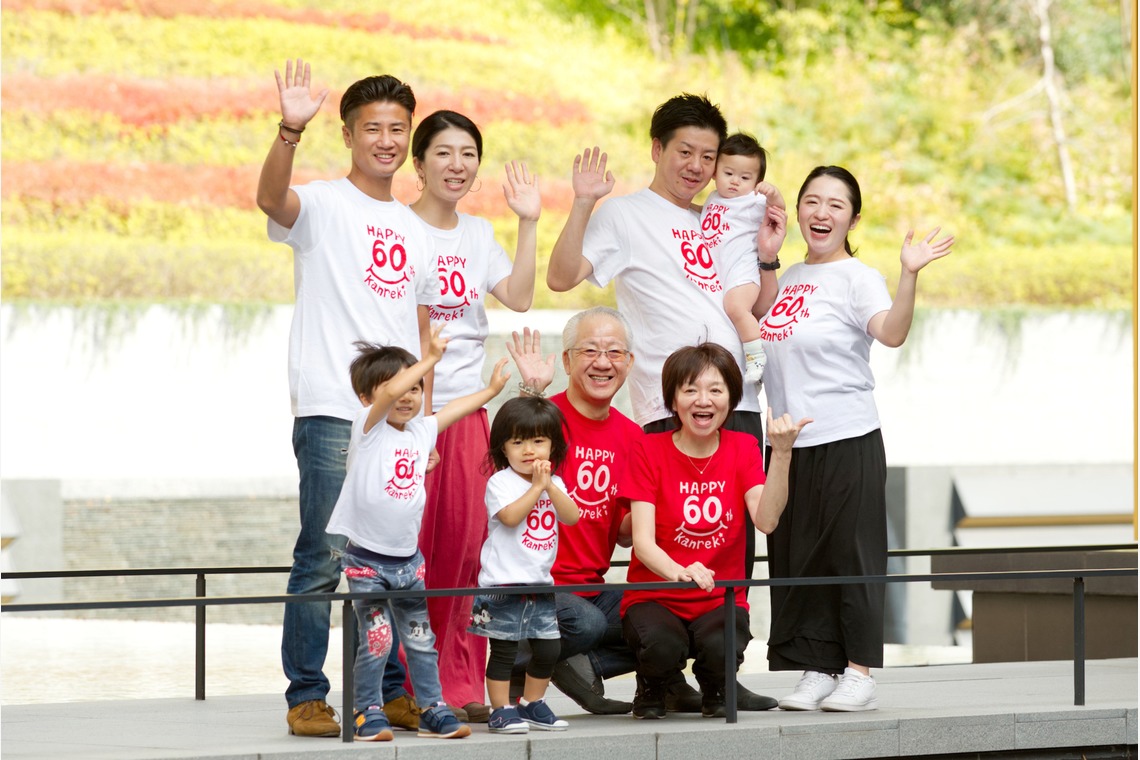 古牧理尚が撮影した「家族写真」の写真