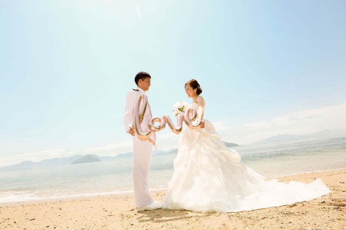 KIKIウェディングが撮影した「青い海」の写真