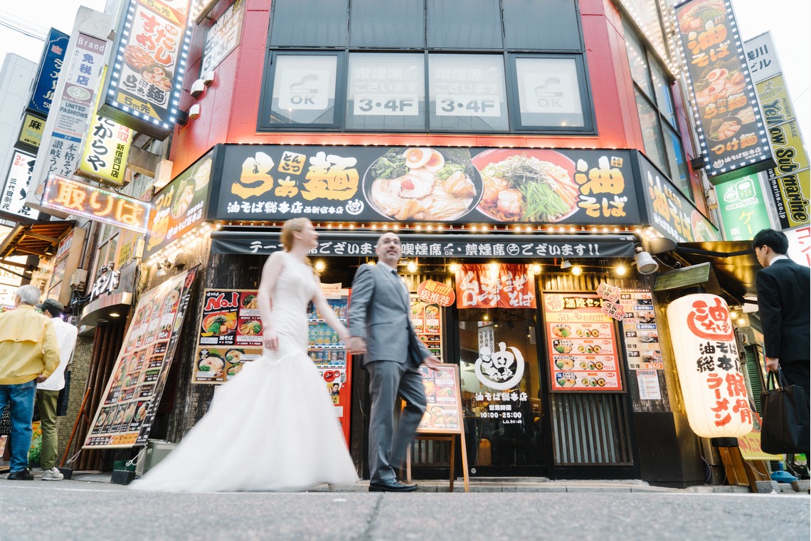 Photo of Tokyo engagement photos taken by C PhotoGraphic