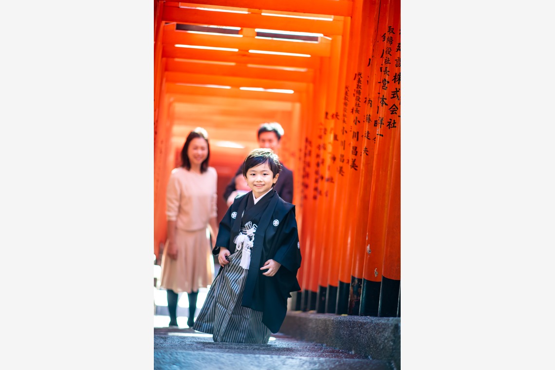 サキヤマ リエが撮影した写真のアルバム「5才男の子・笑顔いっぱいの七五三＠日枝神社」