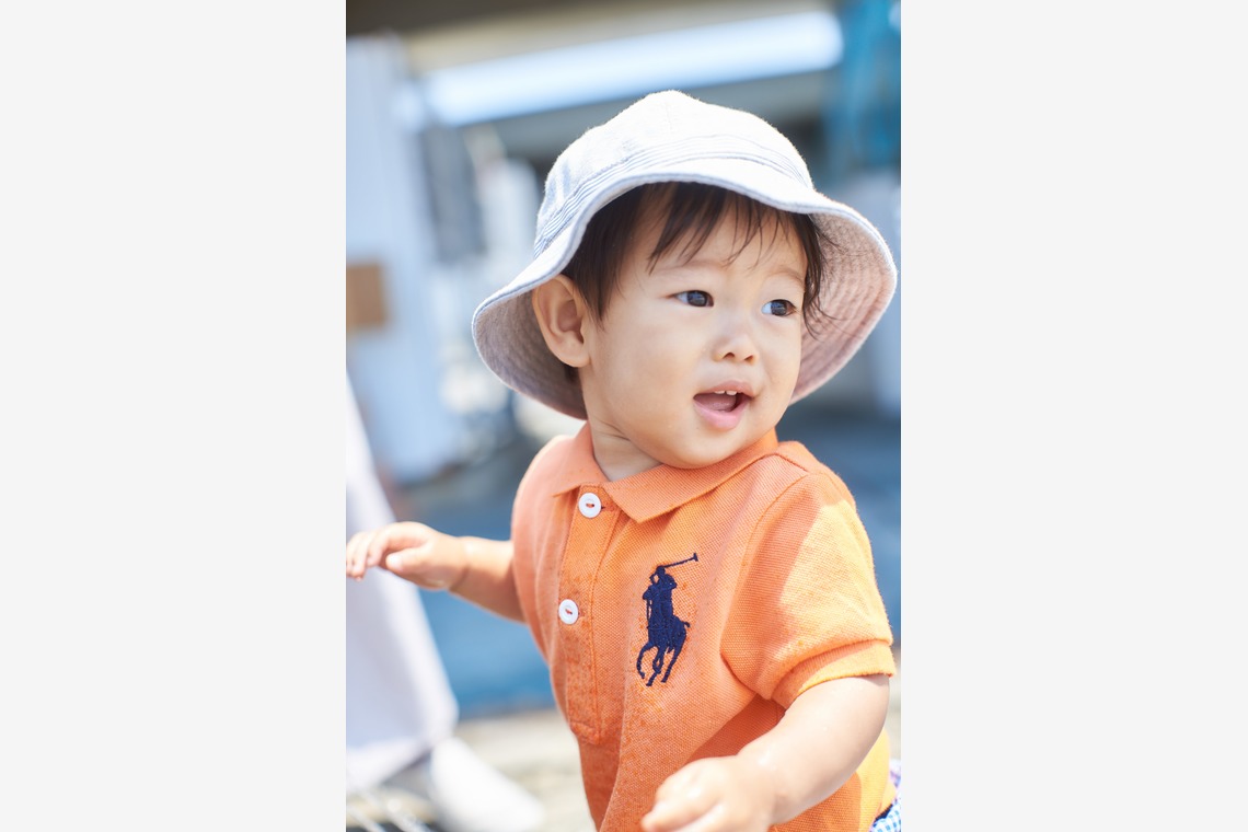 Michiharu GUNJIが出張撮影した家族写真(キッズ,ベビーフォト)などが写った「O様 ご家族撮影 湘南 夏」の家族写真