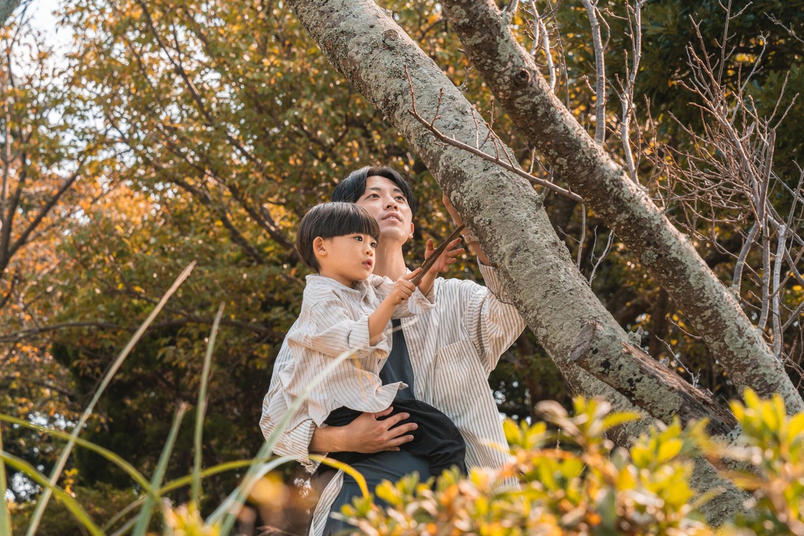 日下翔太郎が撮影した「屋外でのお子様メインの家族写真」の写真