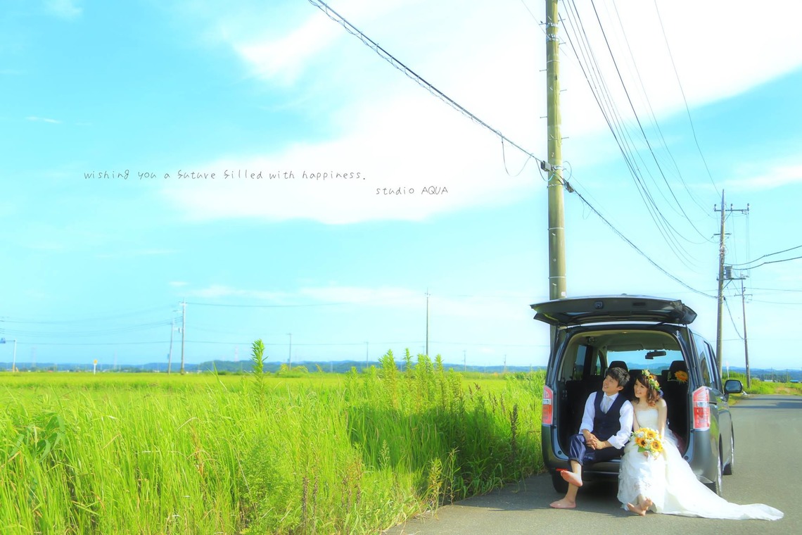 STUDIO AQUA (スタジオアクア)が撮影した「ドレスロケーション前撮り」の写真