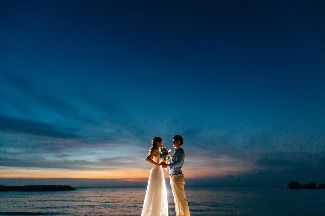 ポートレート沖縄が撮影した写真のアルバム「ウエディング＠サンセット」
