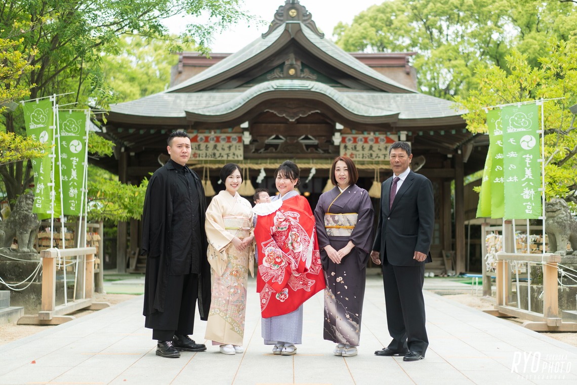 山口　竜が撮影した「七五三・餅踏み・お宮参り」の写真