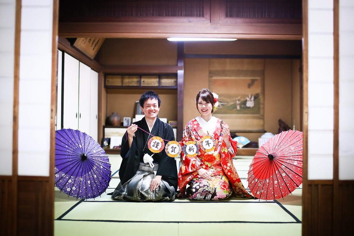 加倉井 規晃が撮影した「ロケーション・前撮り・公園・和装」の写真