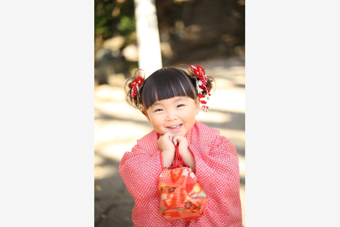 出張撮影HUG TIMEが撮影した「七五三記念撮影＠世田谷八幡宮・東京」の写真