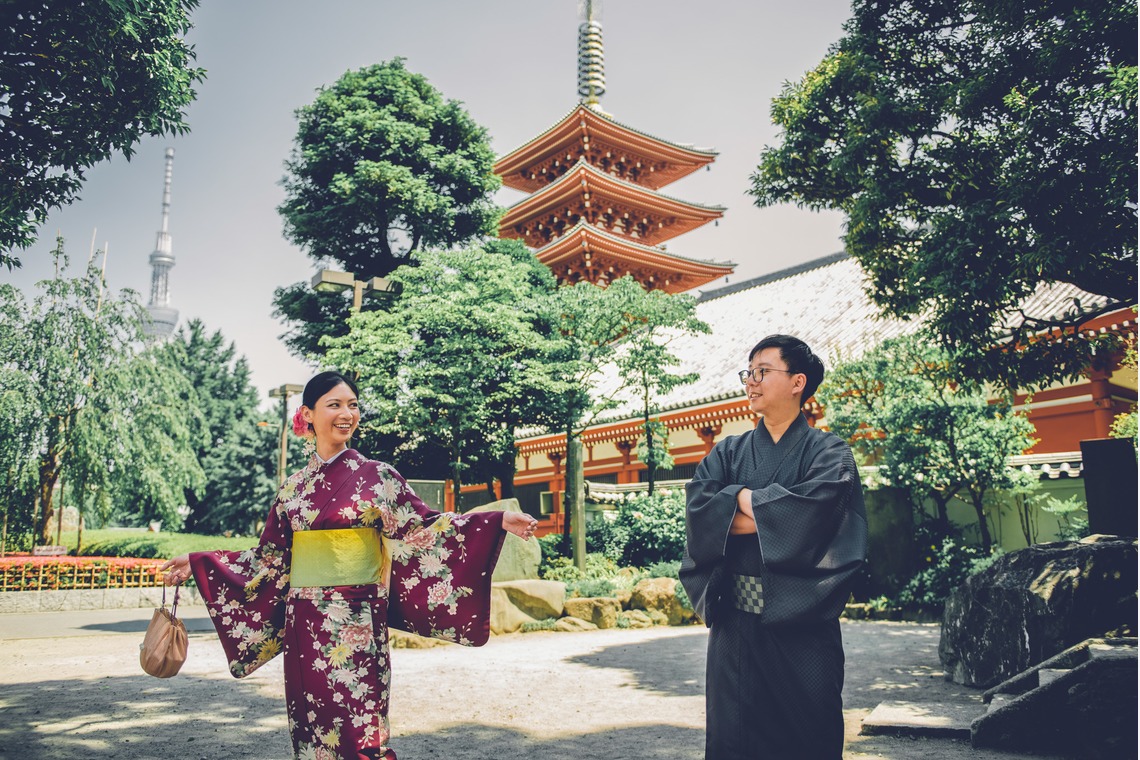 ユウコン　フォトグラフィーが撮影した「着物フォト」の写真