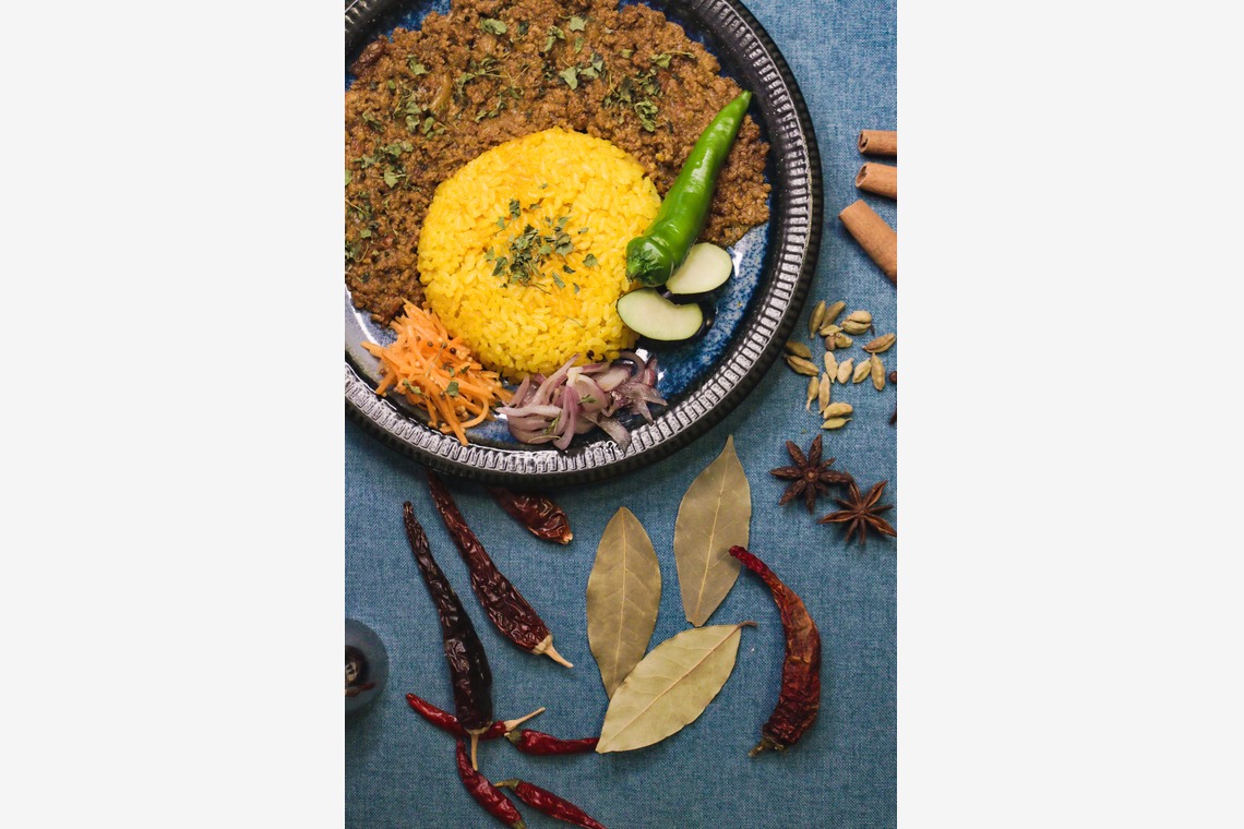 心綴フィルムが撮影した「邂逅飯店メニュー宣材写真」の写真