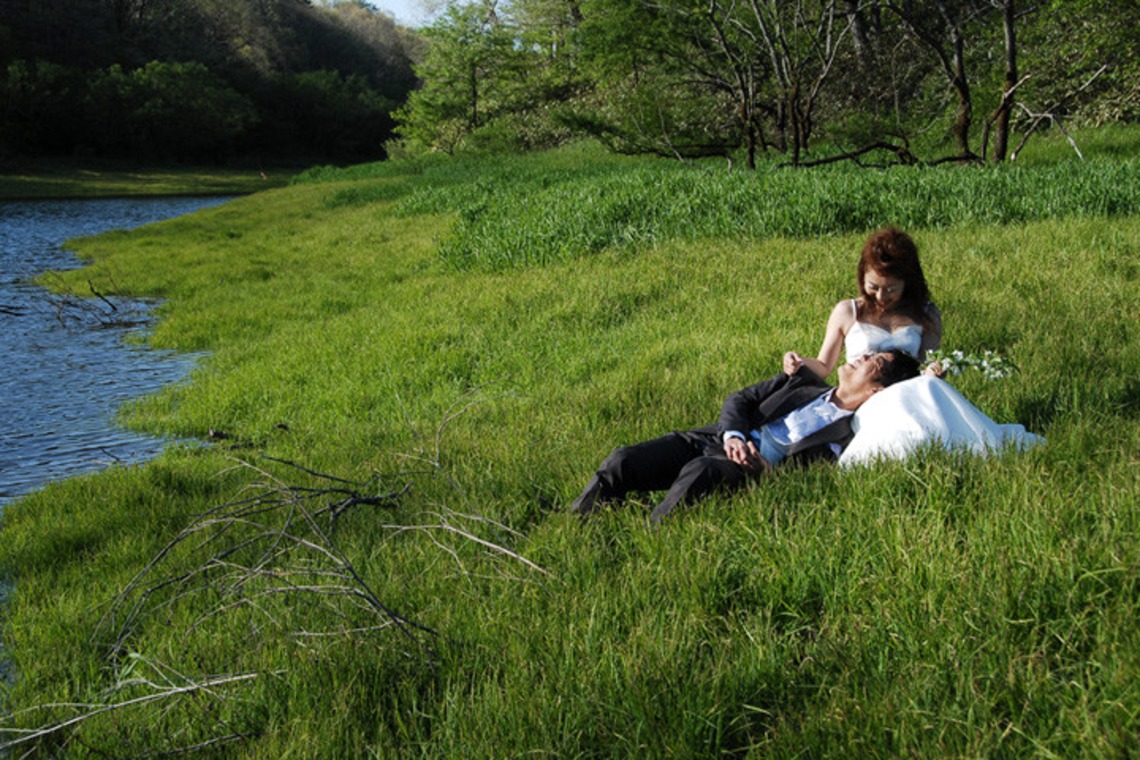 Photo of portfolio taken by Seichi Koujin