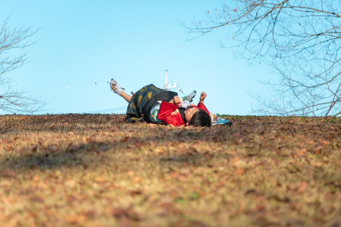 ゆのみふぉとが撮影した写真のアルバム「七五三のお写真（人見知りの子供）」