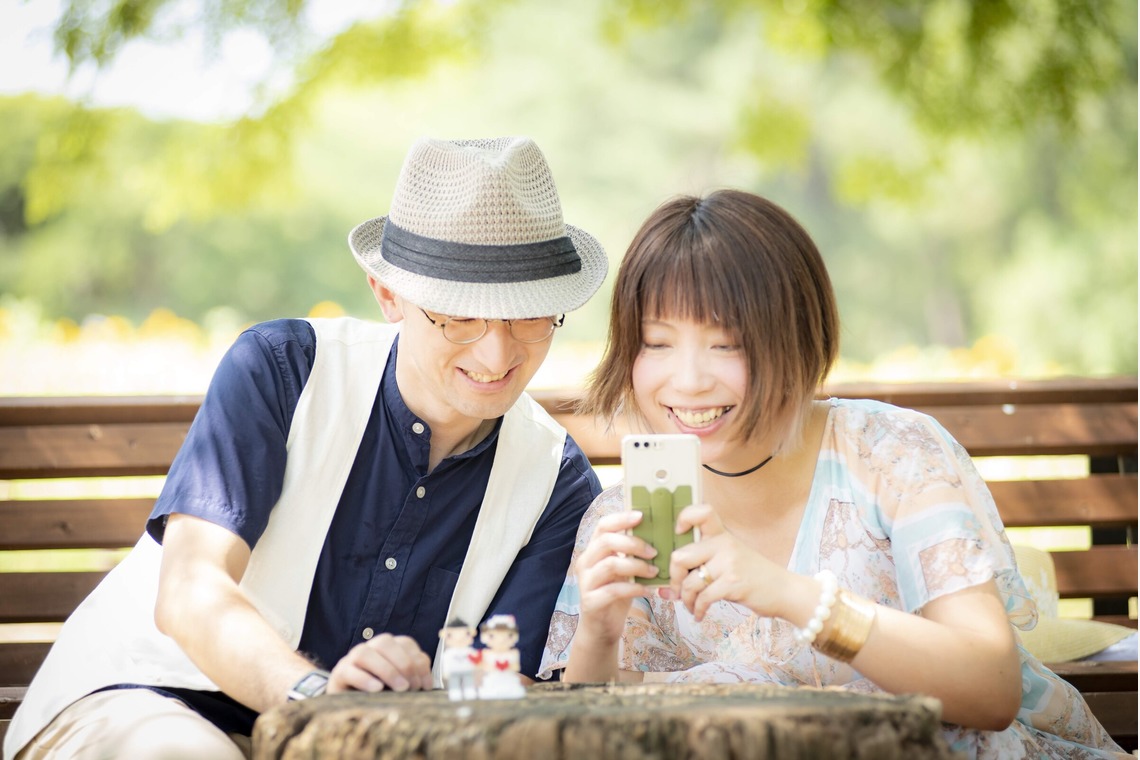 ならもとかずやが撮影した「カップルフォト」の写真