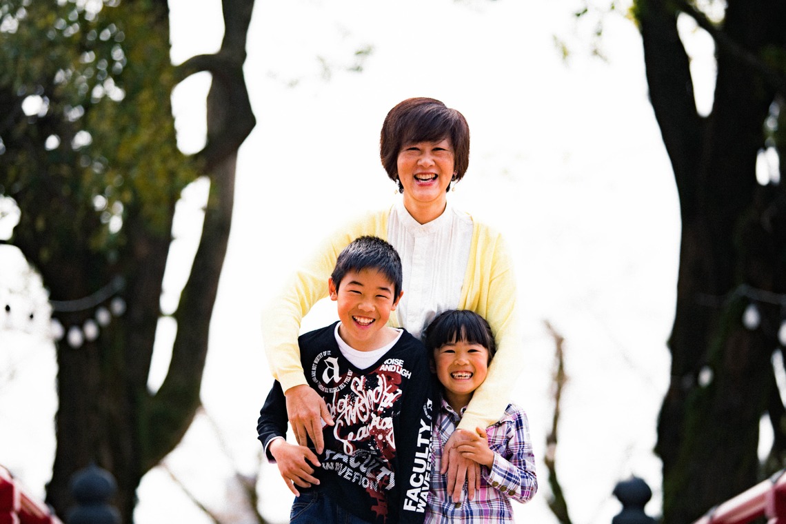 MTワークスが撮影した家族写真の出張撮影のアルバム「ファミリー」