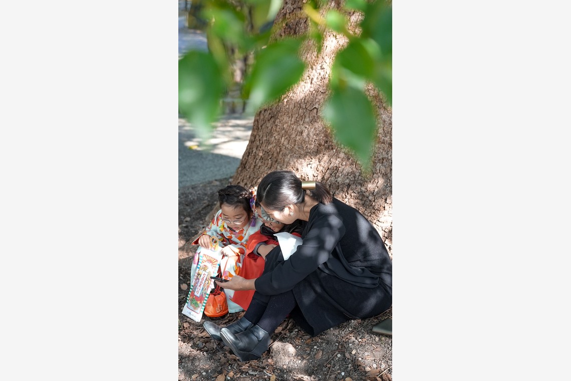 心綴フィルムが撮影した「七五三①」の写真