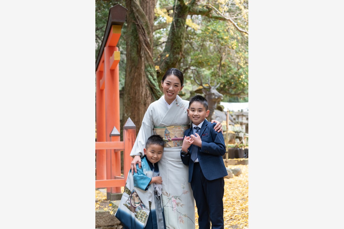 福永写真事務所が撮影した「七五三（春日大社）」の写真