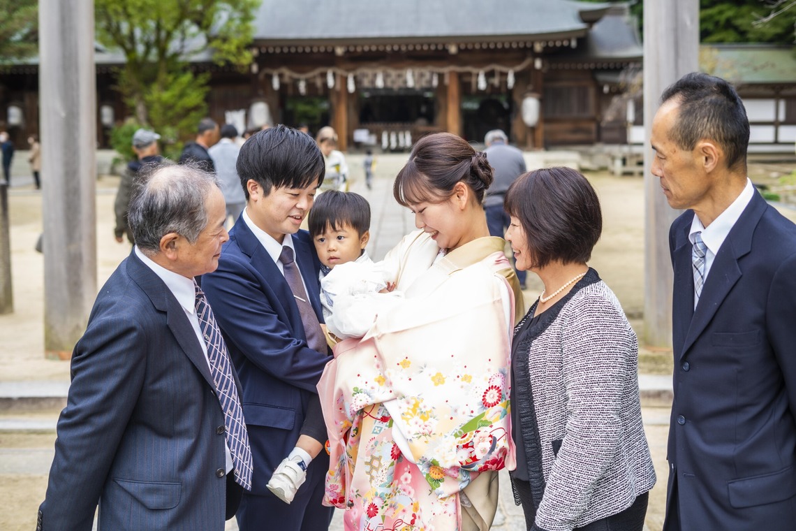 スタジオ11が撮影した「七五三のお参り案件」の写真