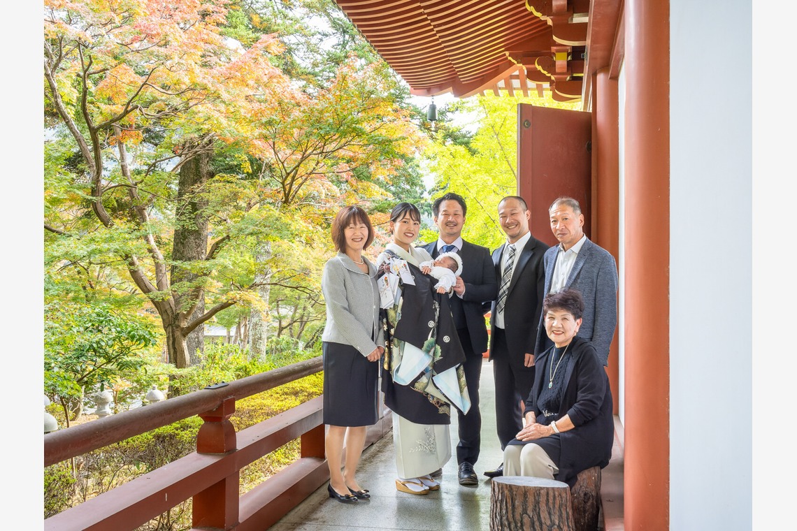 中村雅樹が撮影した「お宮参り」の写真