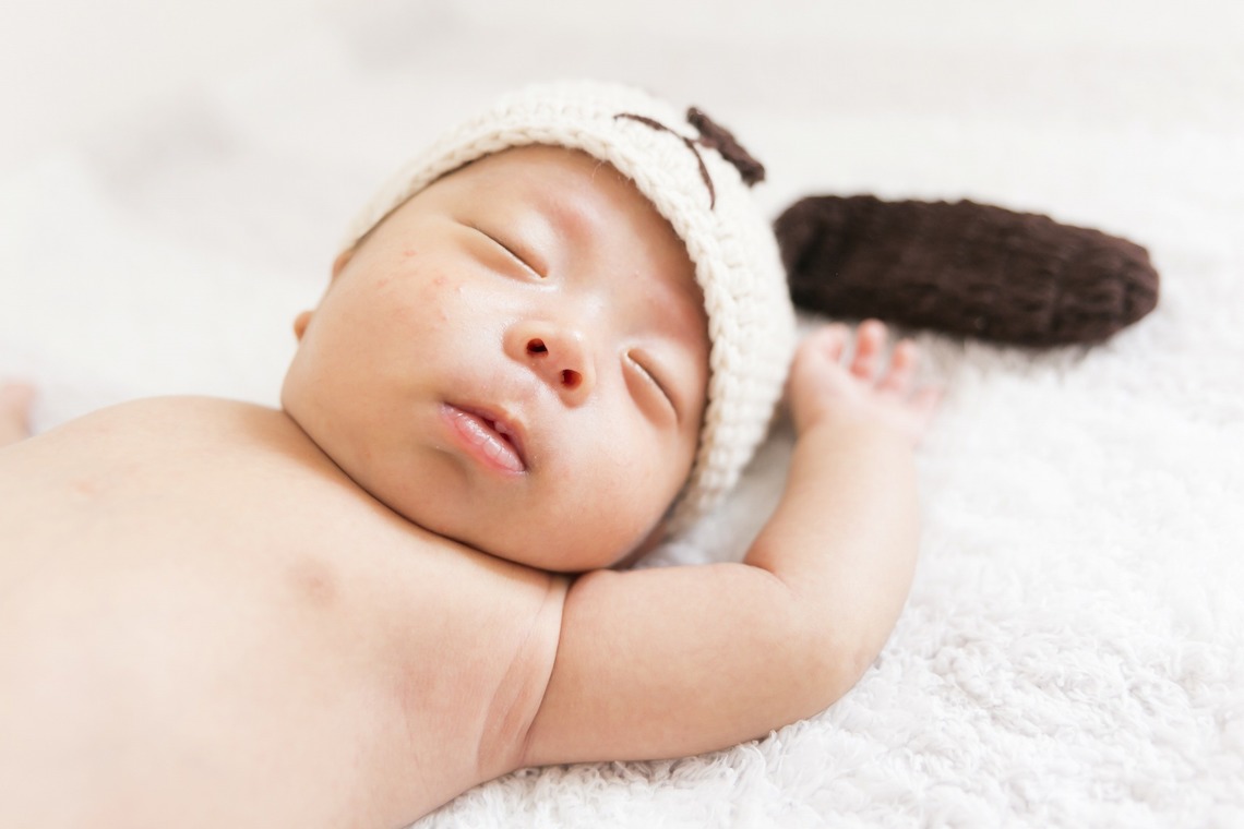 24to Produceが撮影した「ニューボーンフォト」の写真