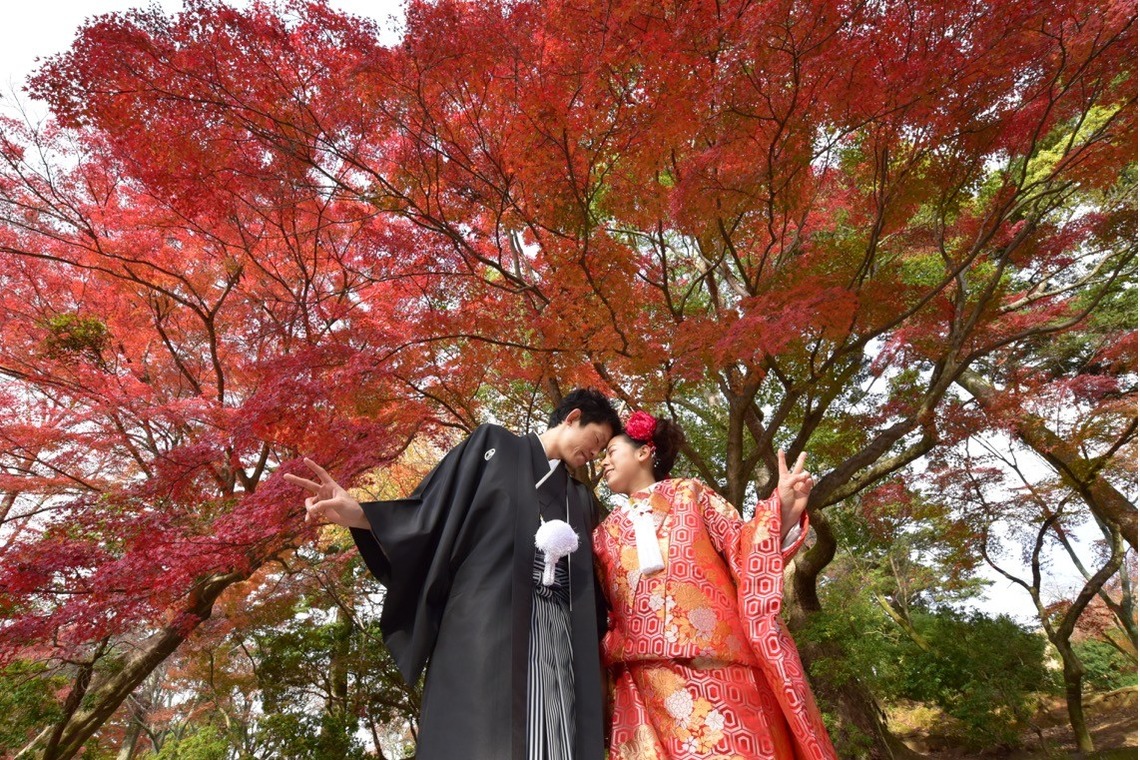 Album of the Wedding, Bridal taken by Kiki photo works - Pre Weddingphotoshoot in Nara Park